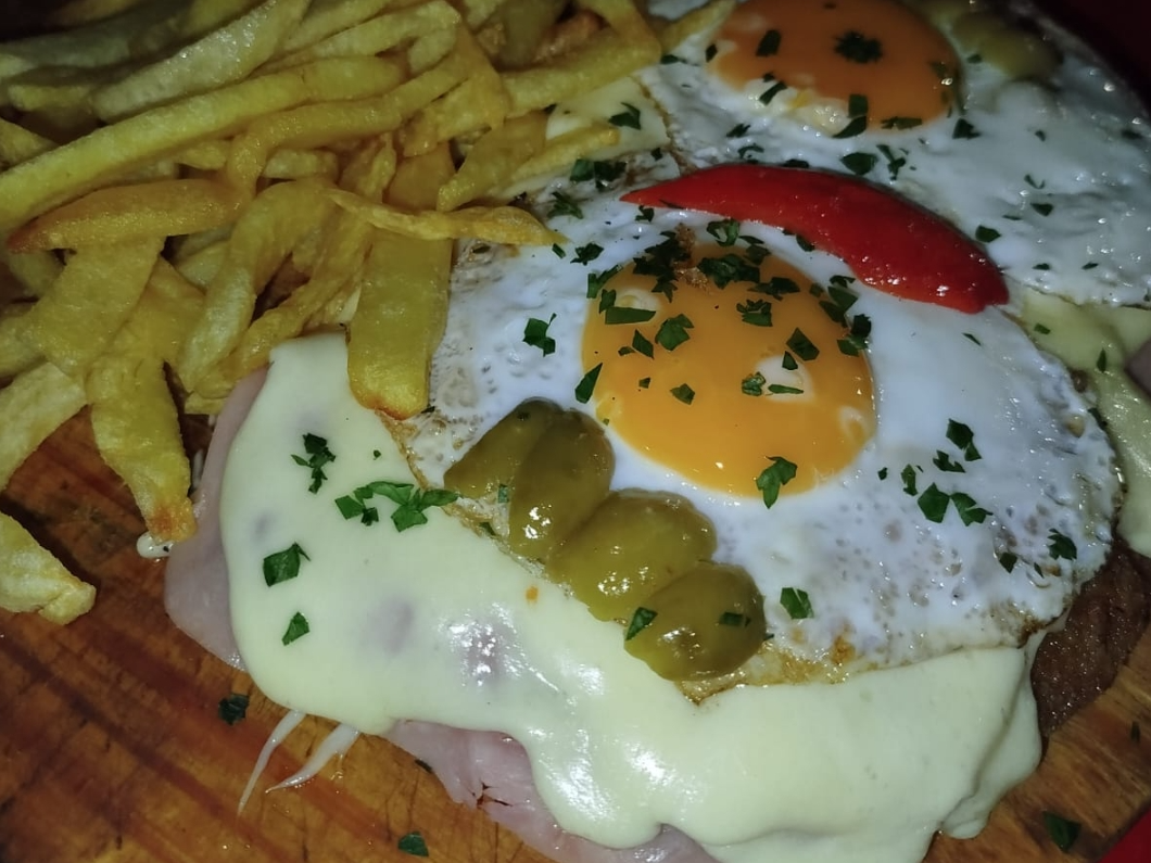 Milanesa caballo