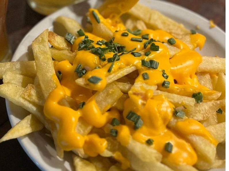 Papas chedar y verdeo