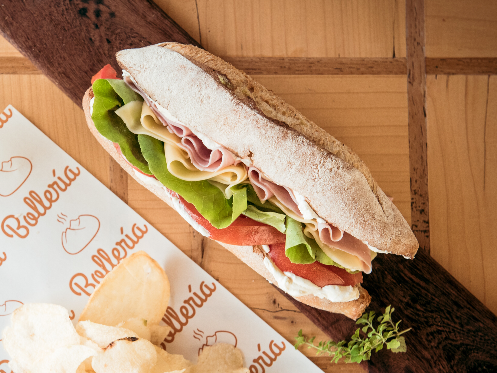Baguette de Lomo Ahumado