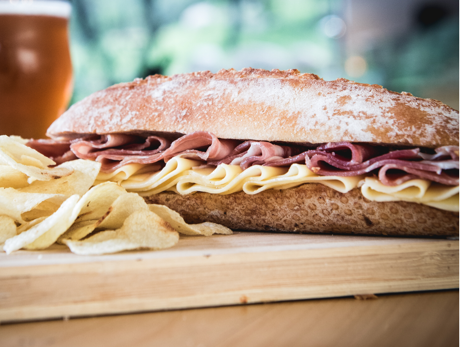 Baguette de Jamón Crudo