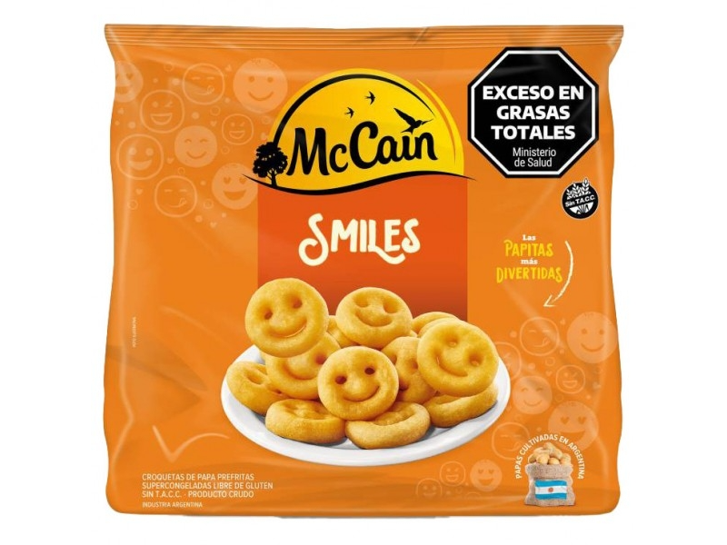 PAPAS MC CAIN SMILES X 1,5 KG
