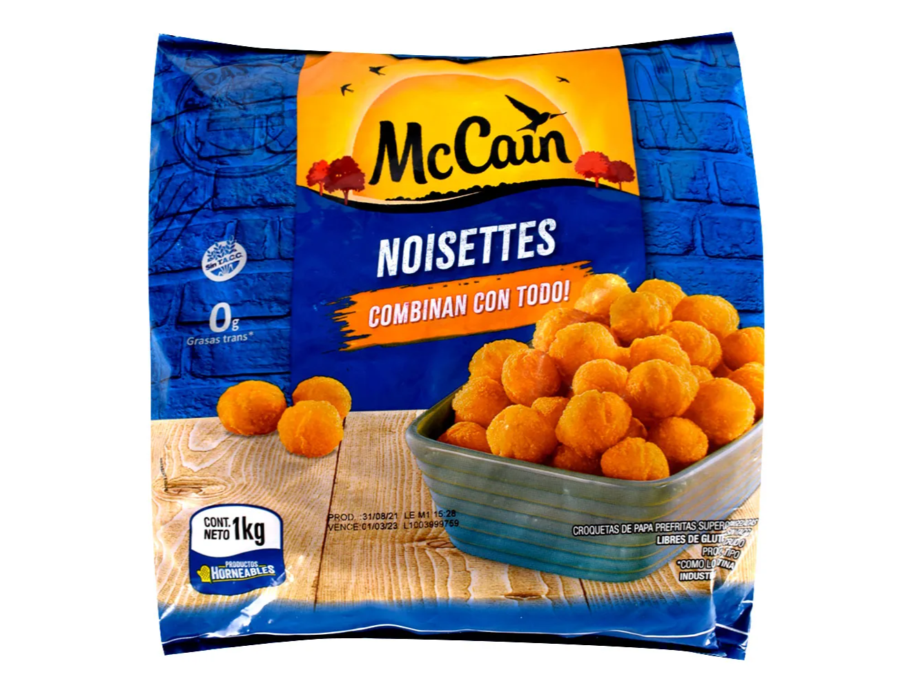 PAPAS MC CAIN NOISETTES X 2,5 KG