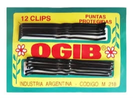 INVISIBLES OGIB  - NEGRO x 12u - LARGO