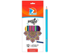 LAPICES DE COLOR LARGO - EZCO MITO 12 U