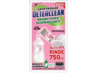 DETERGENTE PARA DILUIR RINDE 750 CC - GLICERINA