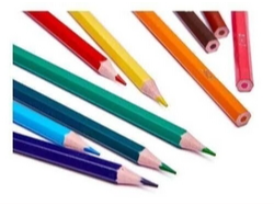 LAPICES DE COLORES LARGO x 12 u