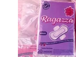 TOHALLITAS RAGAZZA POCKET CON ALAS NOCTURNA x 20u