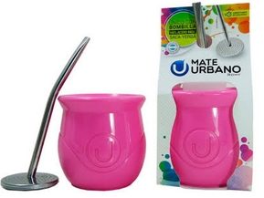 MATE URBANO C/ BOMBILLA SACA YERBA