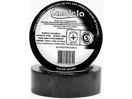AISLADORA CANDELA  10 U
