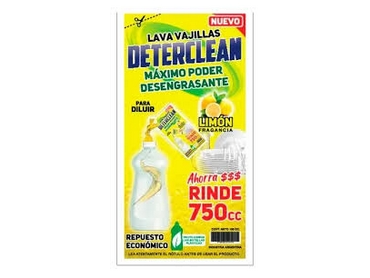 DETERGENTE PARA DILUIR RINDE 750 CC - LIMON