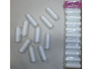 HILO EN BOLSA BLANCO 10 U
