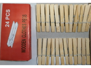 BROCHES DE MADERA  24 U MAS CHICOS
