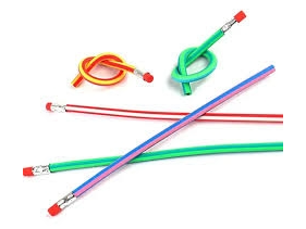 LAPIZ NEGRO CON GOMA  FLEXIBLE  5 U