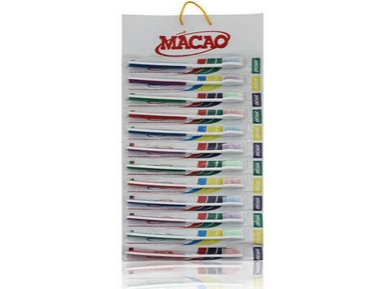 CEPILLO DENTAL MACAO  ADULTO  12  U