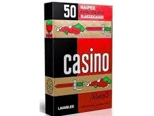 CASINO NAIPES  50 U PLASTIFICADO