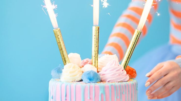 Velas y Bengalas Para Torta
