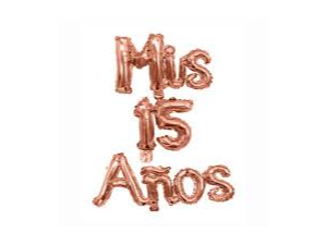 Mis 15 Años Cursiva