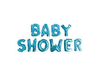 Banderin Baby Shower Globo