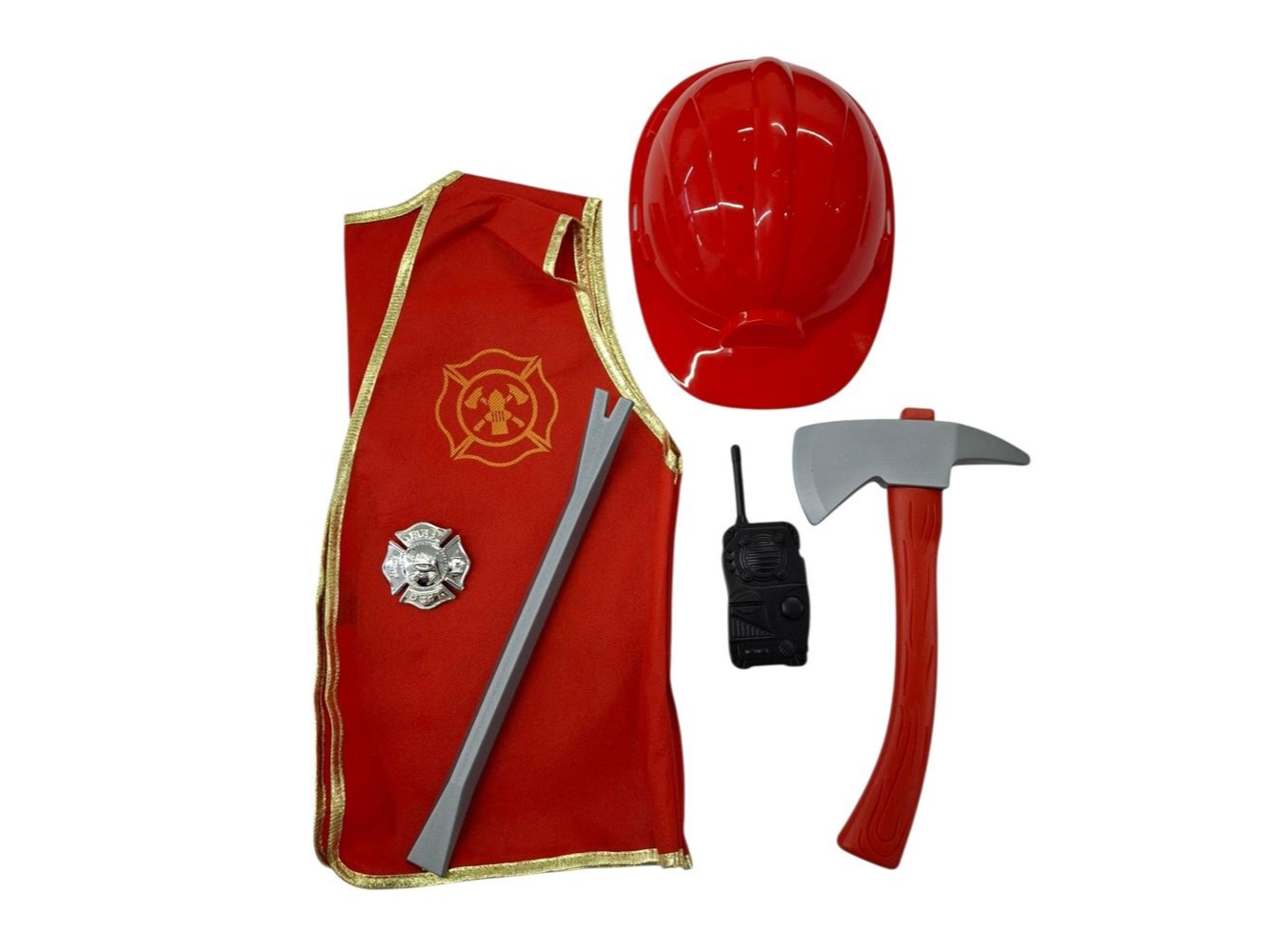 SET DISFRAZ BOMBERO