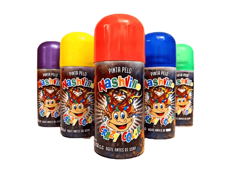 Pintura Para Pelo En Aerosol