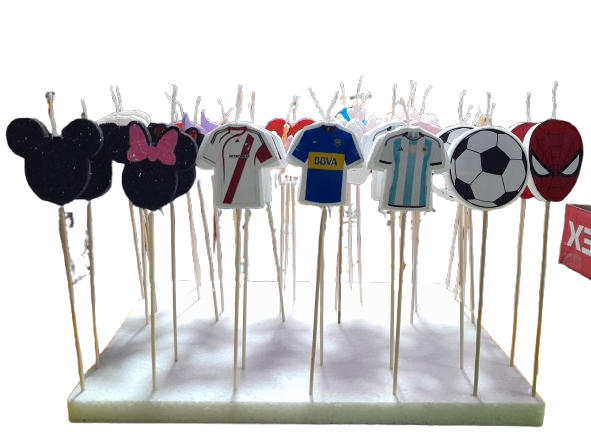 Pinches Para Torta Personajes