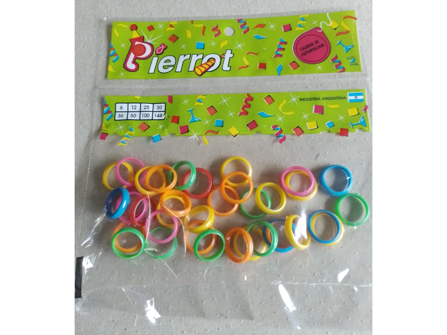 Anillos x 36 Unidades