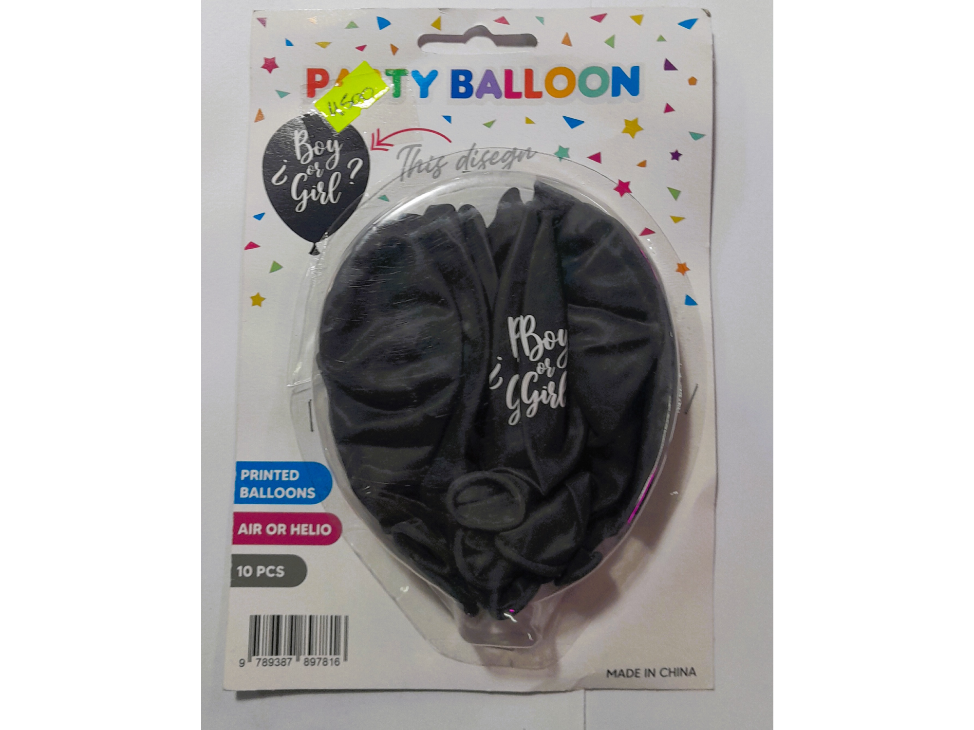 Globos "Boy or Girl"