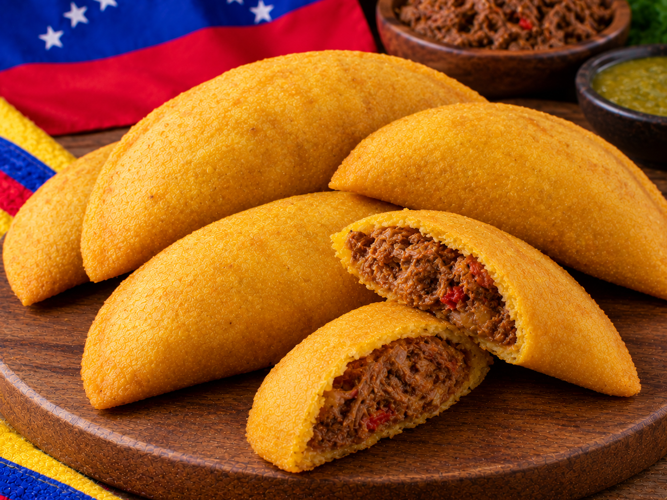 Empanada de carne mechada de ALMA CARIBE