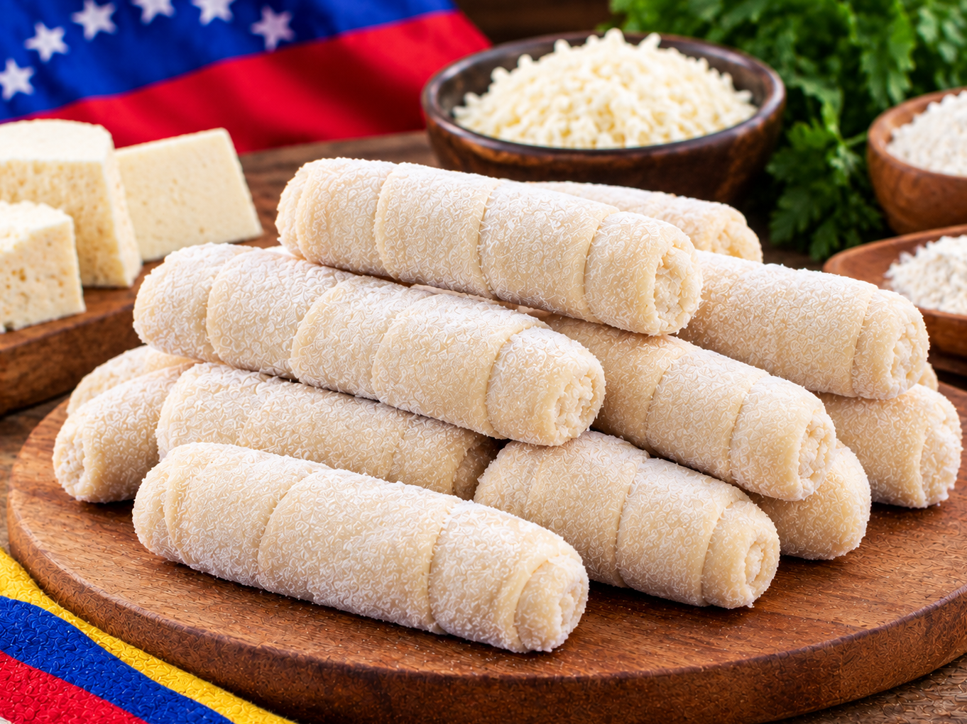Tequeños venezolanos congelados de ALMA CARIBE