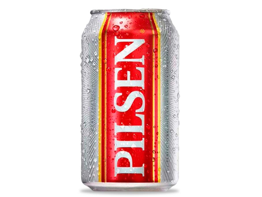 LATA DE PILSEN CERVEZA