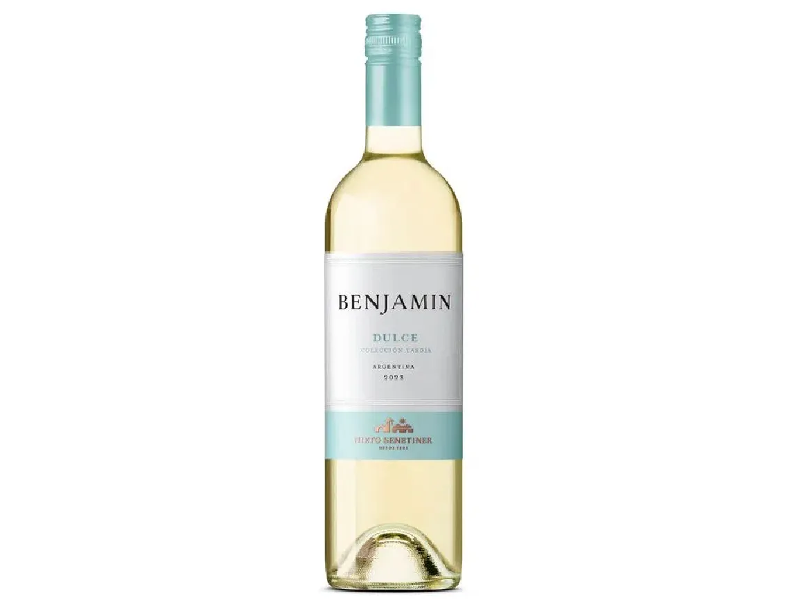 BOTELLA DE VINO BLANCO DULCE BENJAMIN