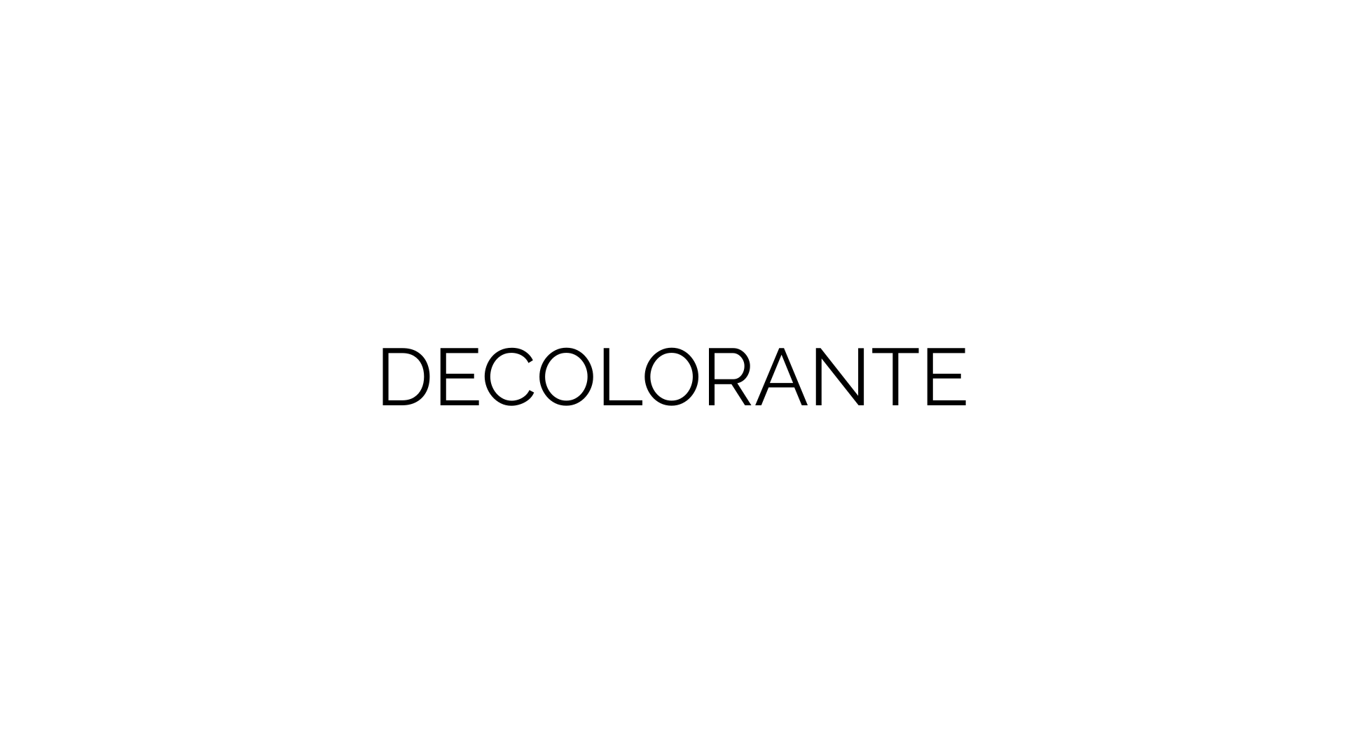 DECOLORANTE