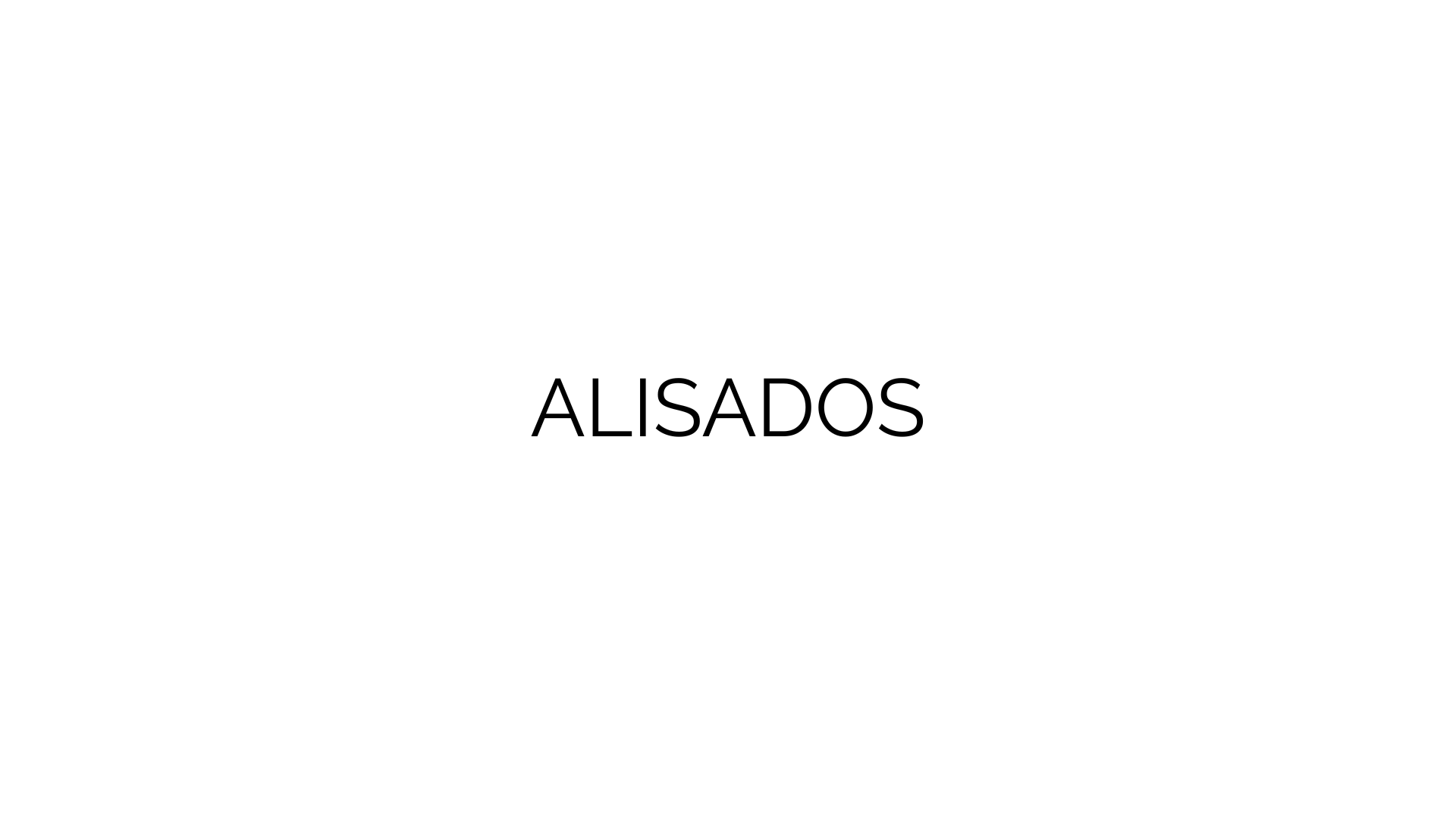 ALISADOS