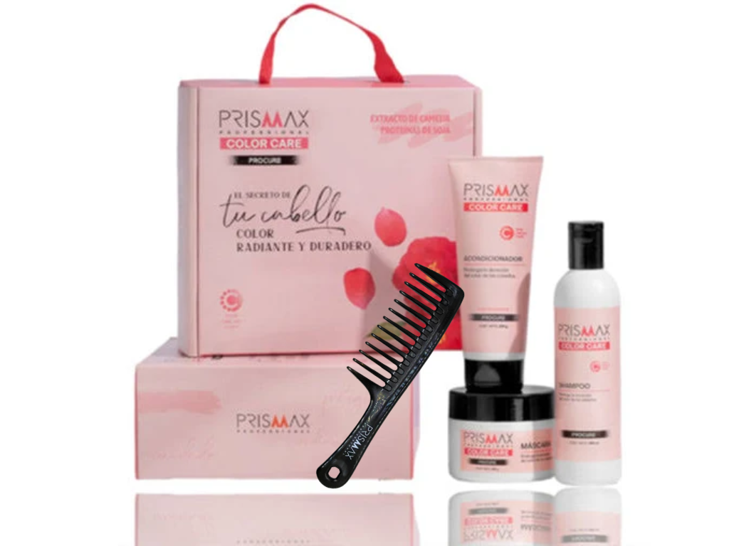 PRISMAX KIT SH . AC Y PEINE COLOR CARE