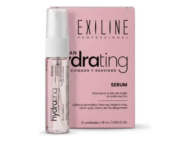 EXILINE ARGAN HYDRATING SERUM 12 X 15ML