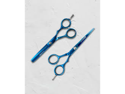 @STYLECUT KIT TIJERA CORTE+PULIR AZUL