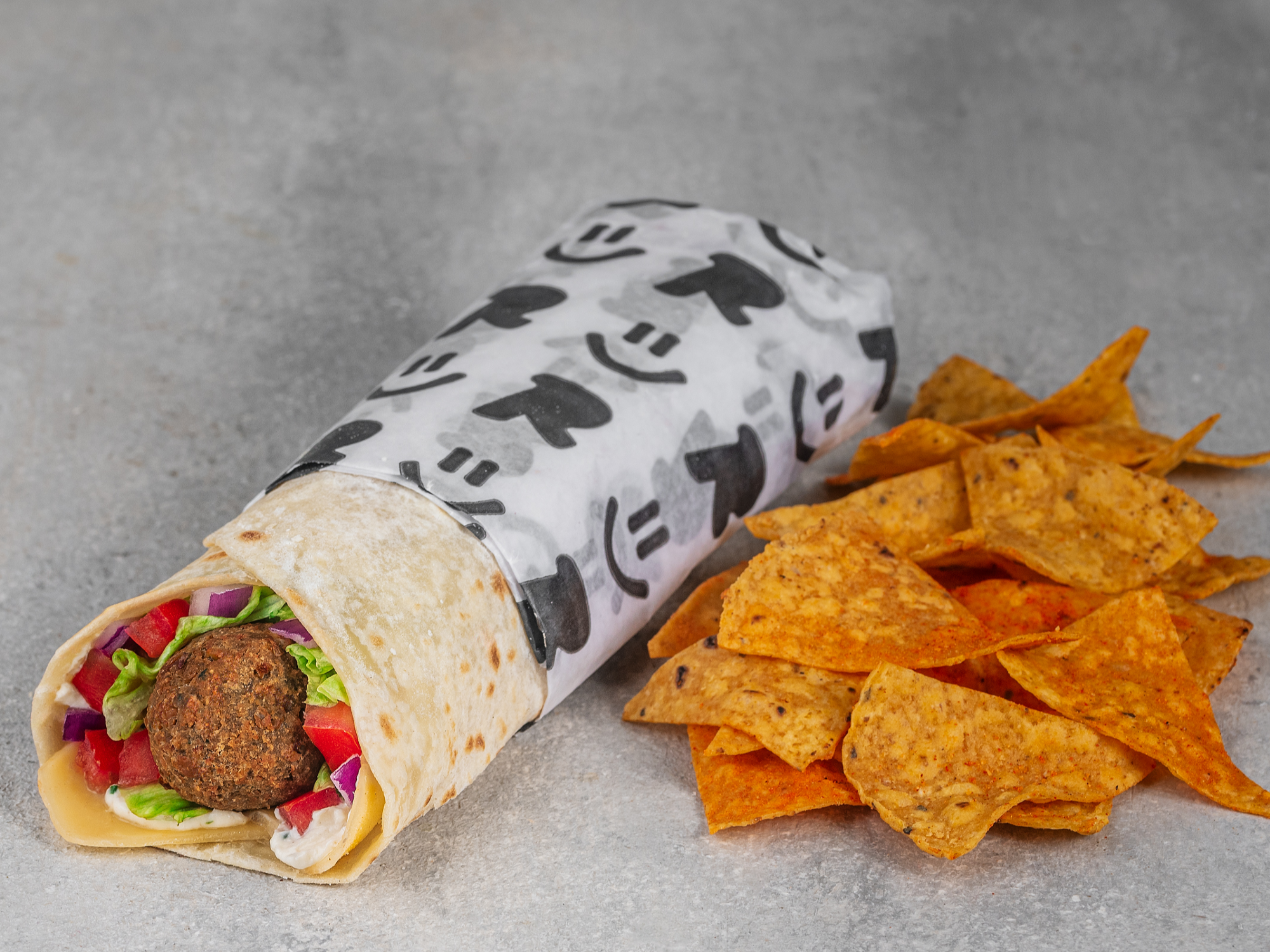 Wrap de Falafel