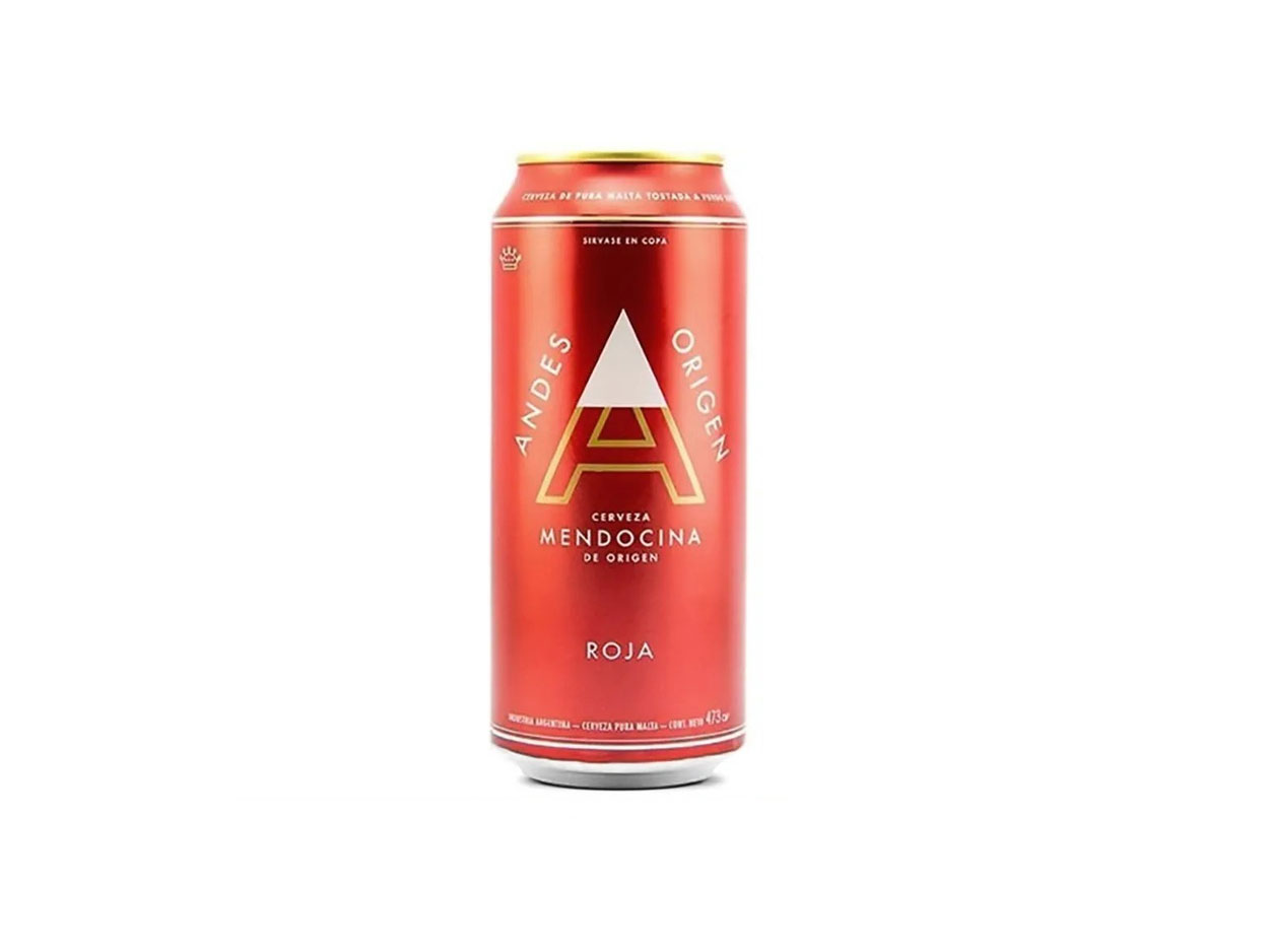 Andes amber lager roja 473cc