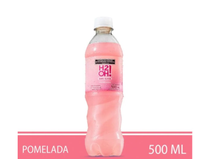 H2O pomelada sin gas de 500ml