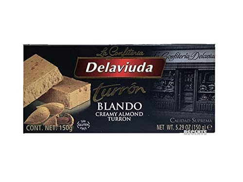 Turrón blando cremoso de almendras