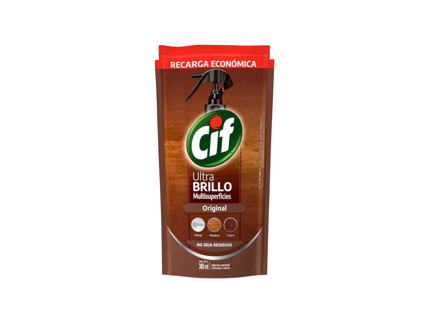 Lustramuebles CIF (Repuesto)  380 ml