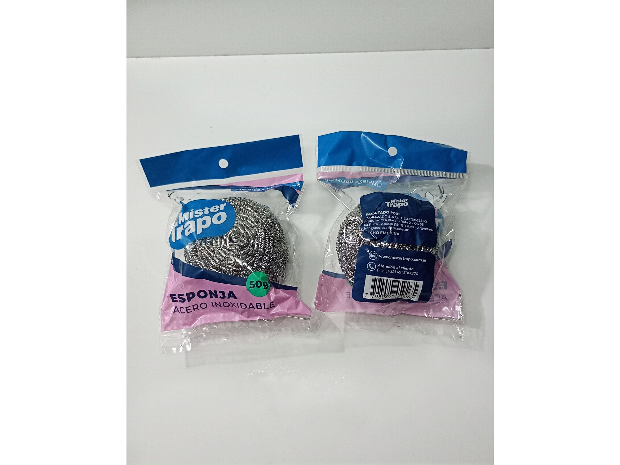 Esponja Acero Inoxidable 50 gr