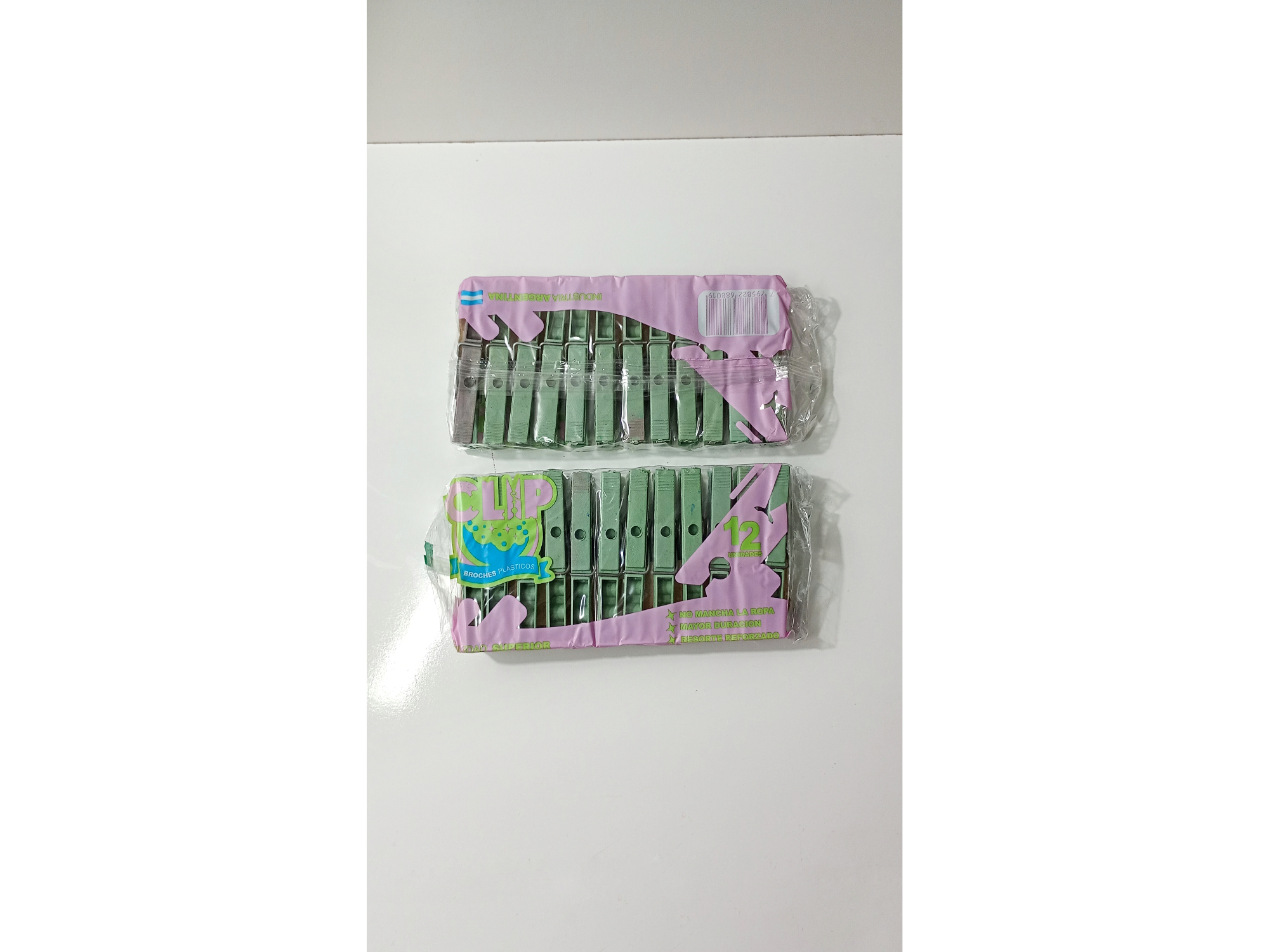 Broches Plásticos x12