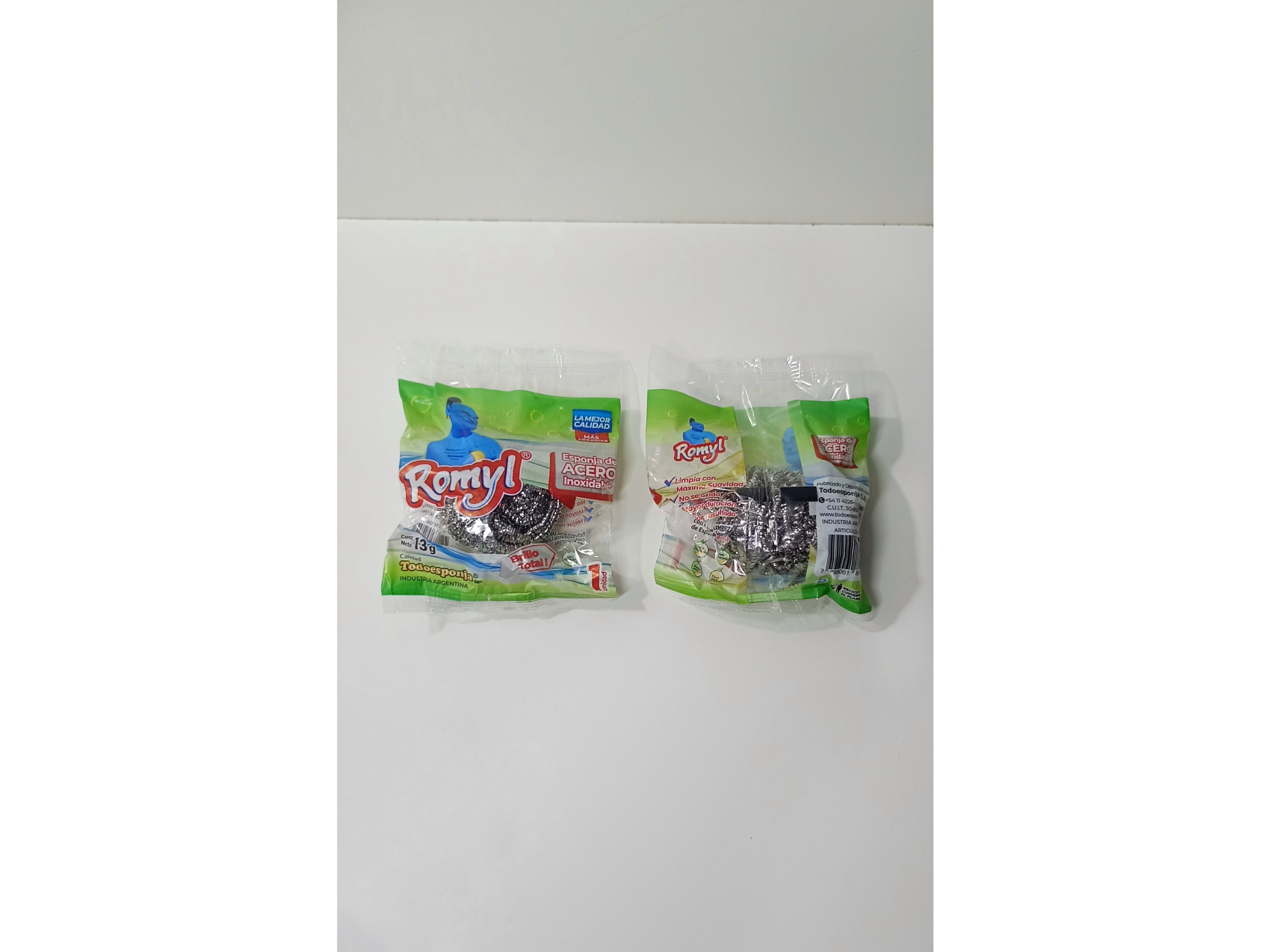 Esponja Acero Inoxidable 13 gr