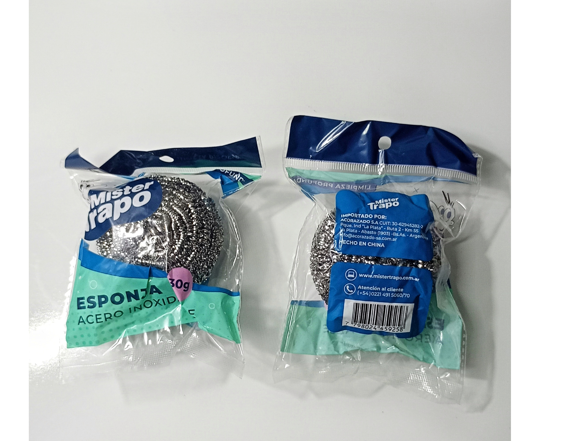 Esponja Acero Inoxidable 30 gr