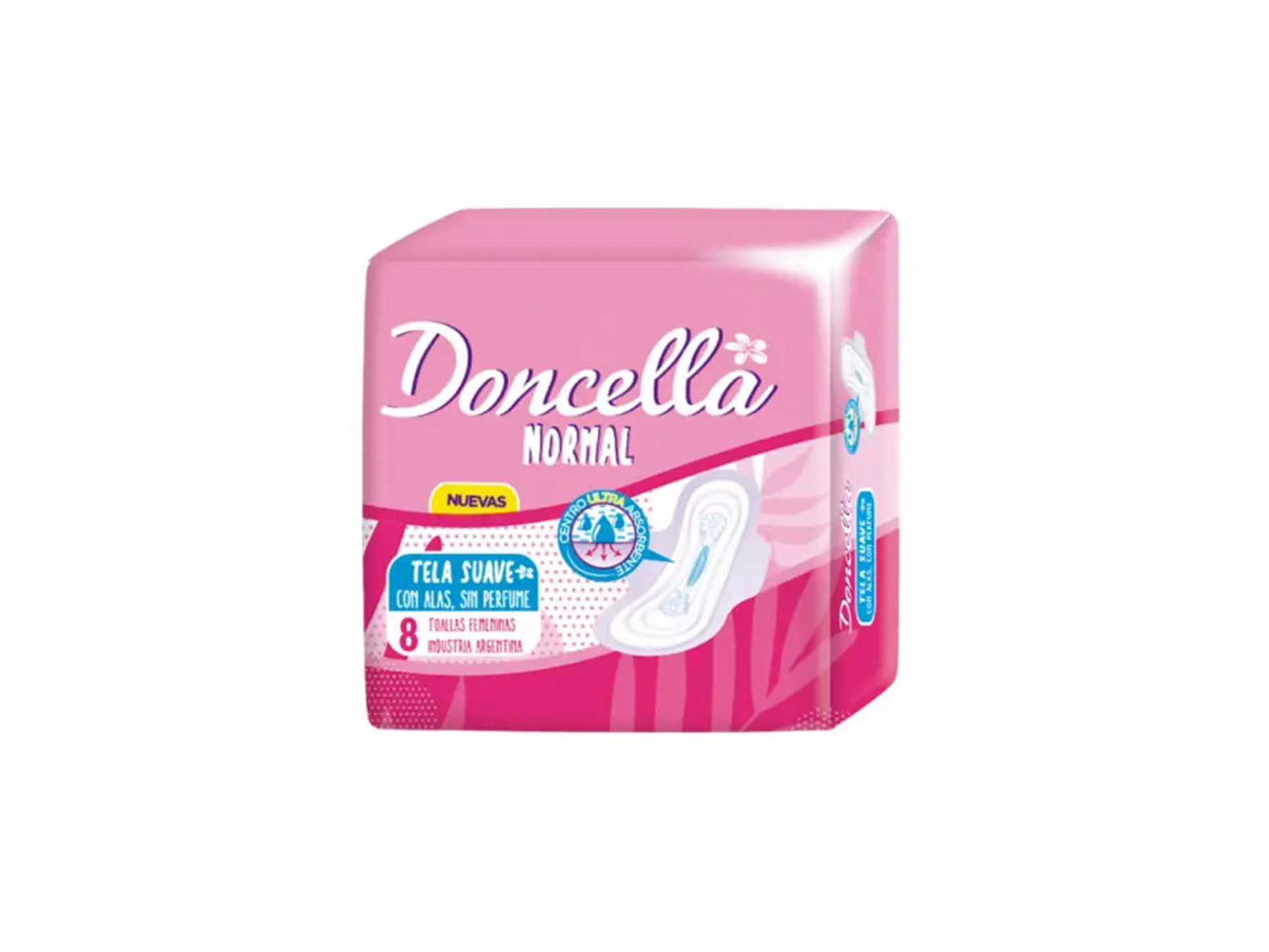 Toallitas DONCELLA c/alas x8