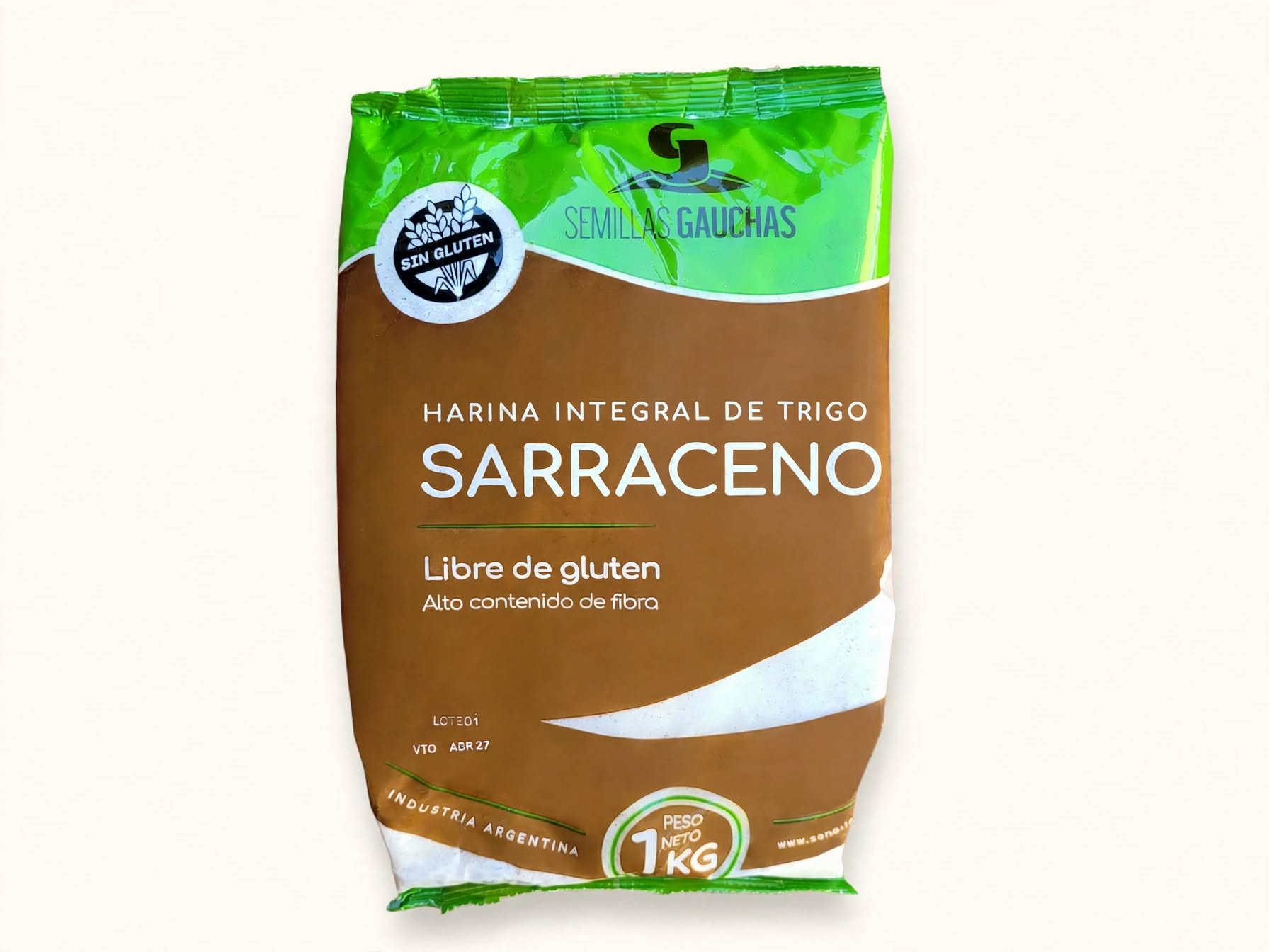 Harina de trigo sarraceno S/TACC x 1 kg