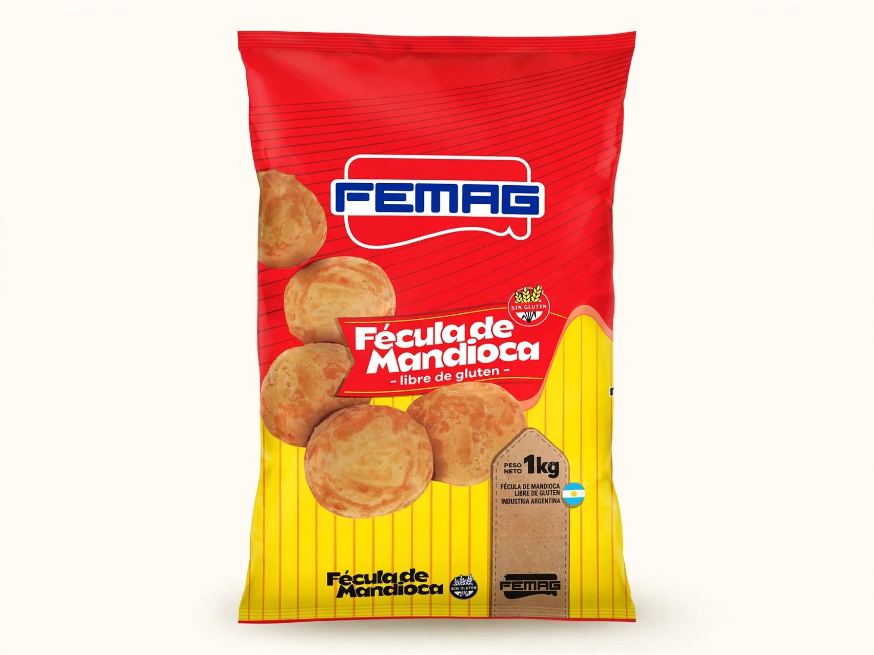 Fécula de mandioca S/TACC x 1 kg