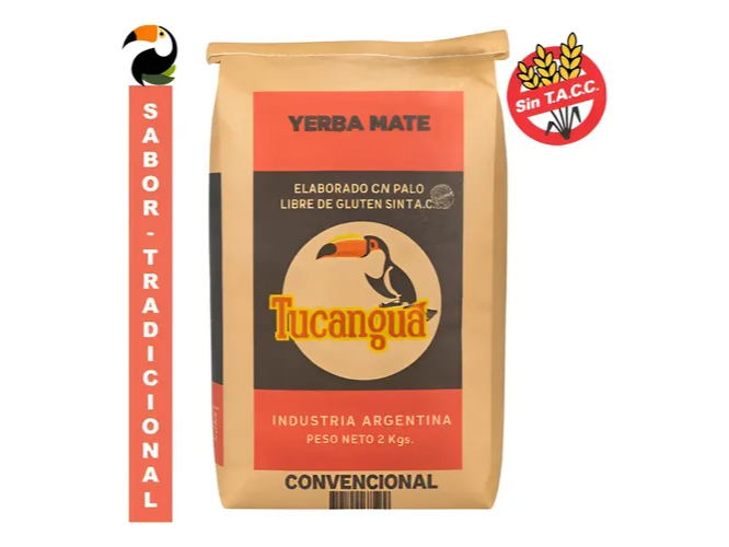 Yerba Mate Tucanguá 2Kg