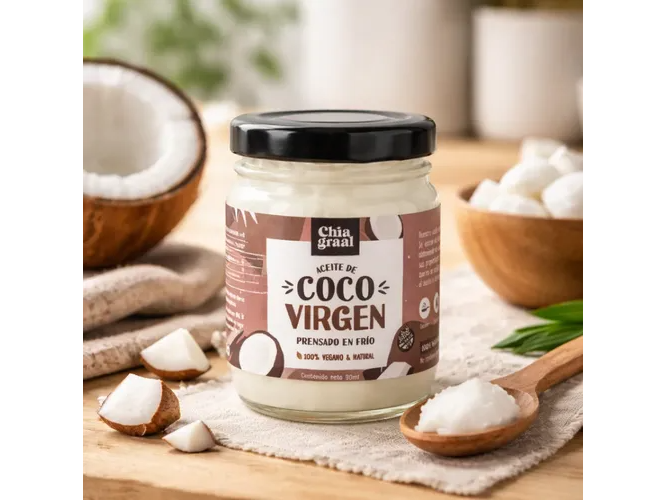 Aceite de Coco Virgen 90 ml Chia Gral